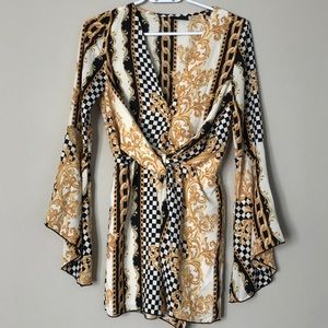 Vici Bell Sleeve Dress